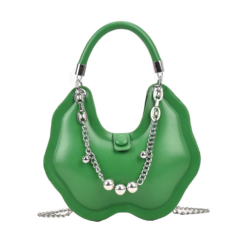 Wholesale PU Solid Color Cloud Bag